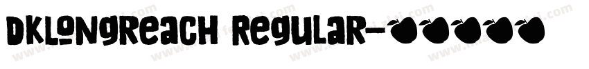 DKLongreach Regular字体转换